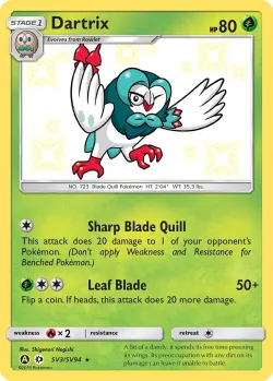Dartrix #SV3/SV94 · Pokémon