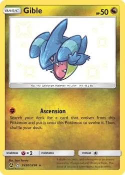 Gible #SV38/SV94 · Pokémon