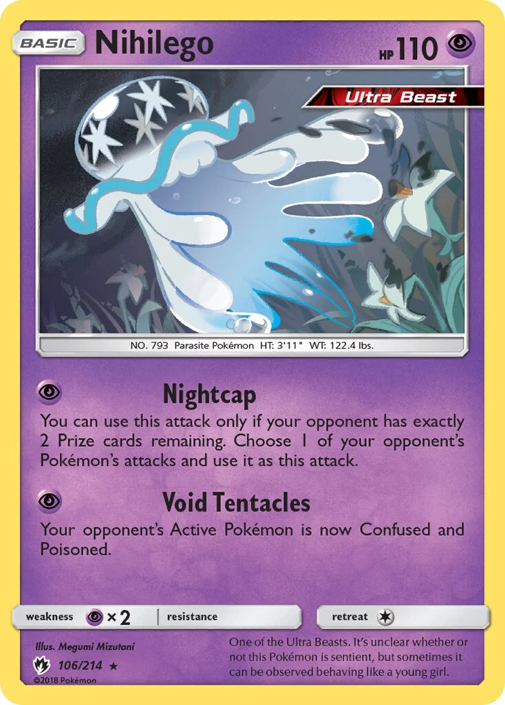 Nihilego 「LOT 106/214」「EN」