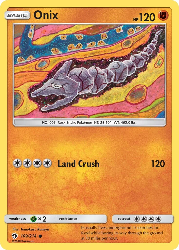 Onix 「LOT 109/214」「EN」