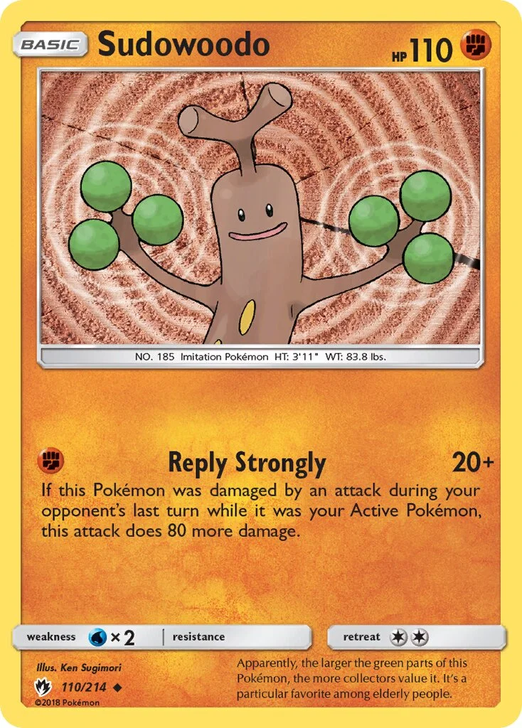 Sudowoodo 「LOT 110/214」「EN」