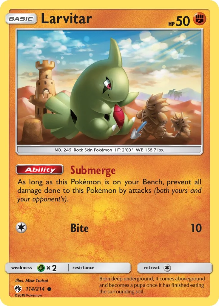 Larvitar 「LOT 114/214」「EN」