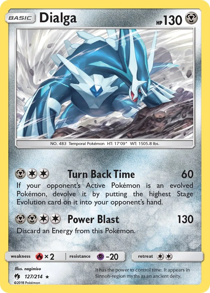 Dialga 「LOT 127/214」「EN」