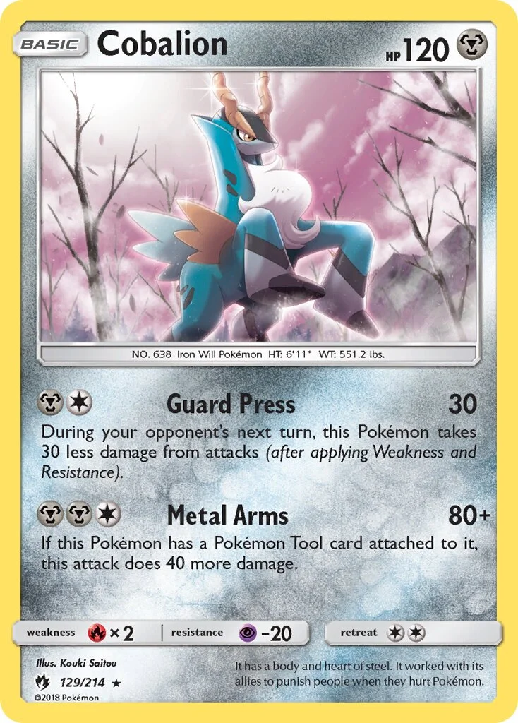 Cobalion 「LOT 129/214」「EN」