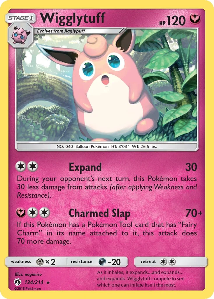 Wigglytuff 「LOT 134/214」「EN」