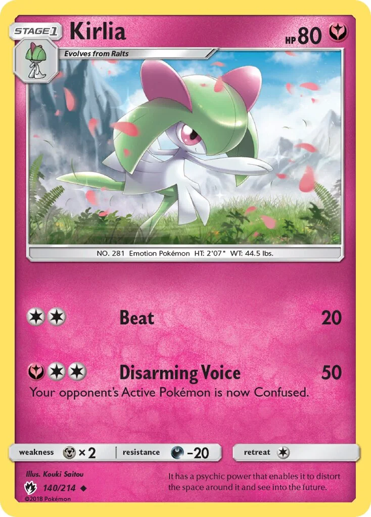 Kirlia 「LOT 140/214」「EN」