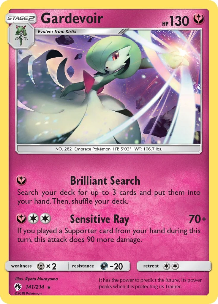 Gardevoir 「LOT 141/214」「EN」