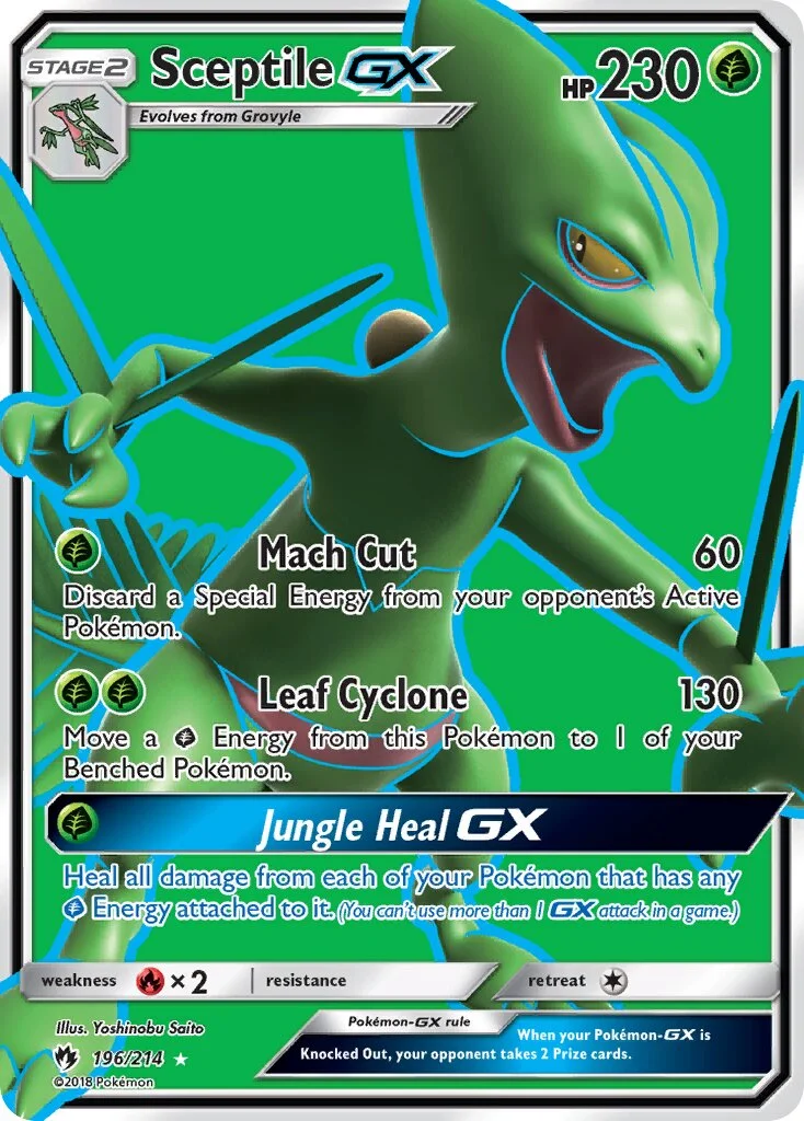 Sceptile-GX 「LOT 196/214」「EN」
