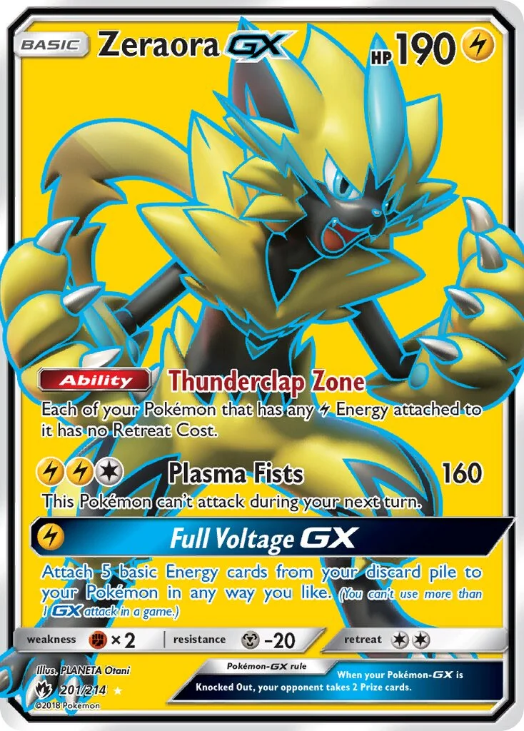 Zeraora-GX 「LOT 201/214」「EN」
