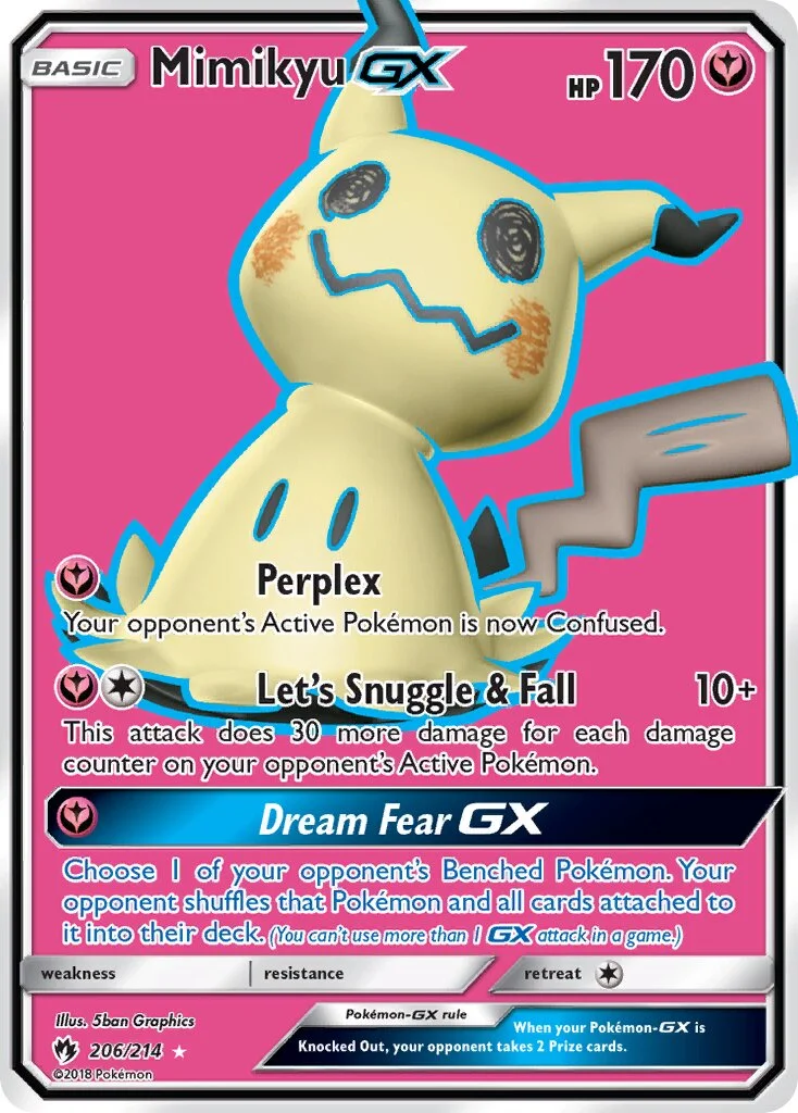 Mimikyu-GX 「LOT 206/214」「EN」