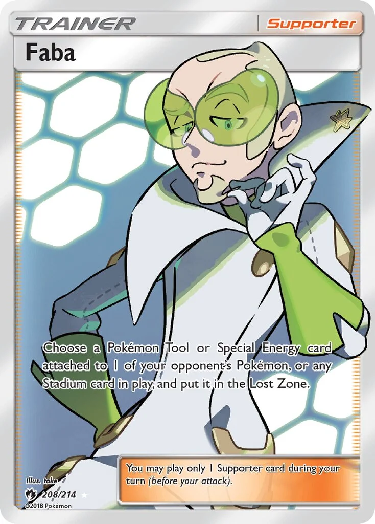 Faba 「LOT 208/214」「EN」