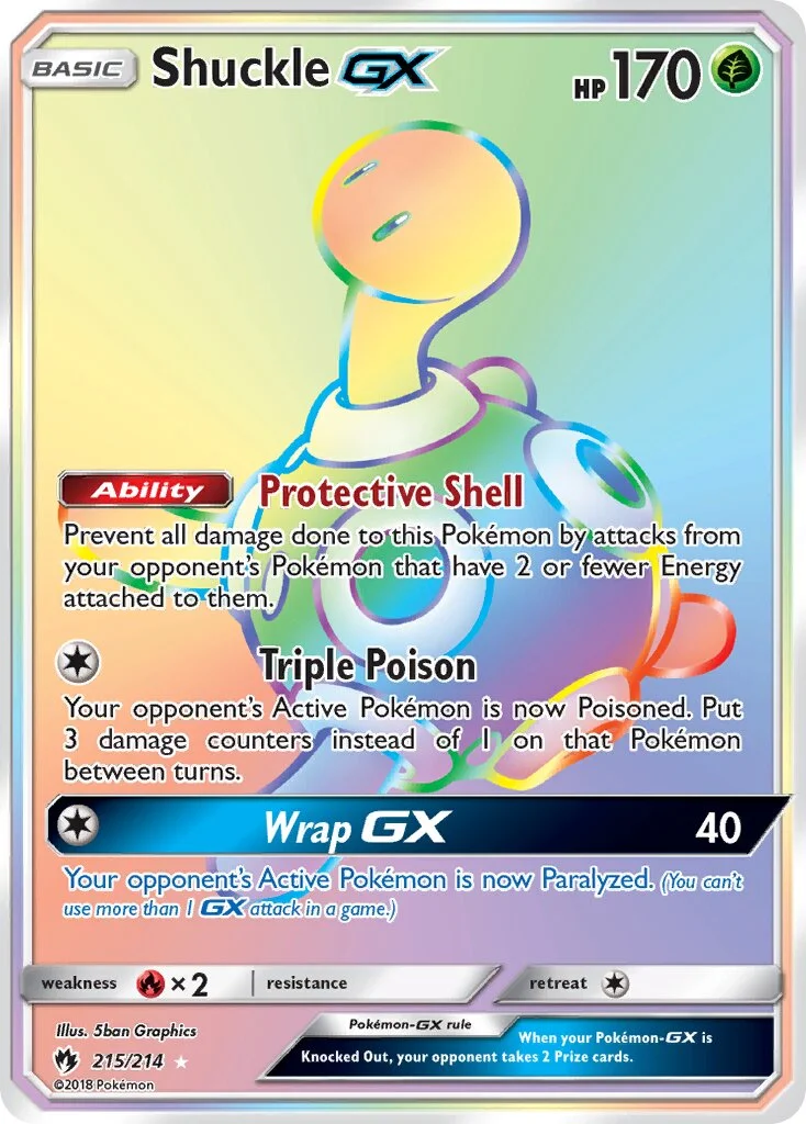 Shuckle-GX 「LOT 215/214」「EN」