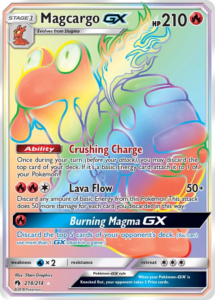 Magcargo-GX 「LOT 218/214」「EN」