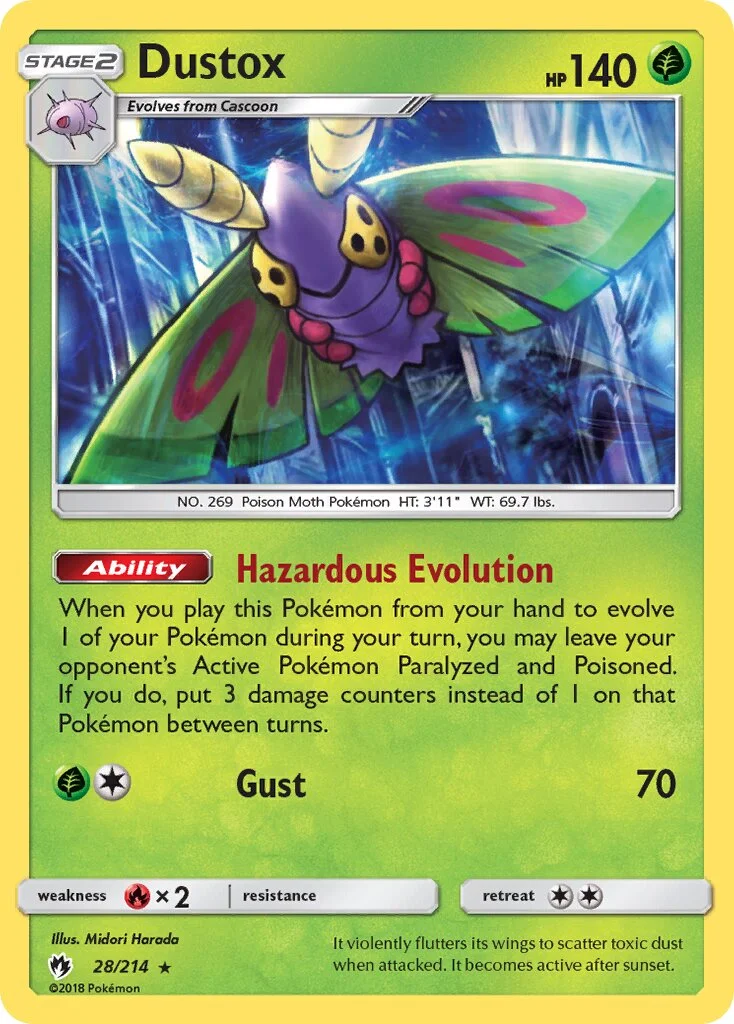 Dustox 「LOT 28/214」「EN」