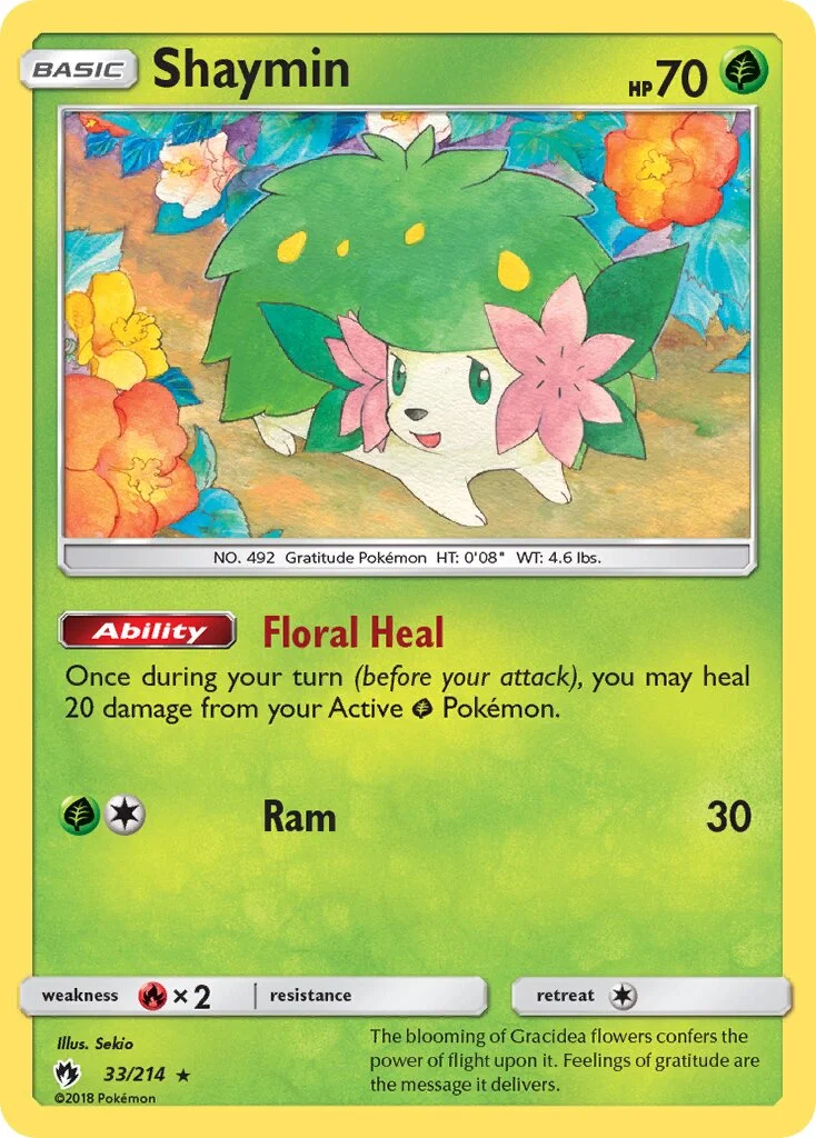 Shaymin 「LOT 33/214」「EN」