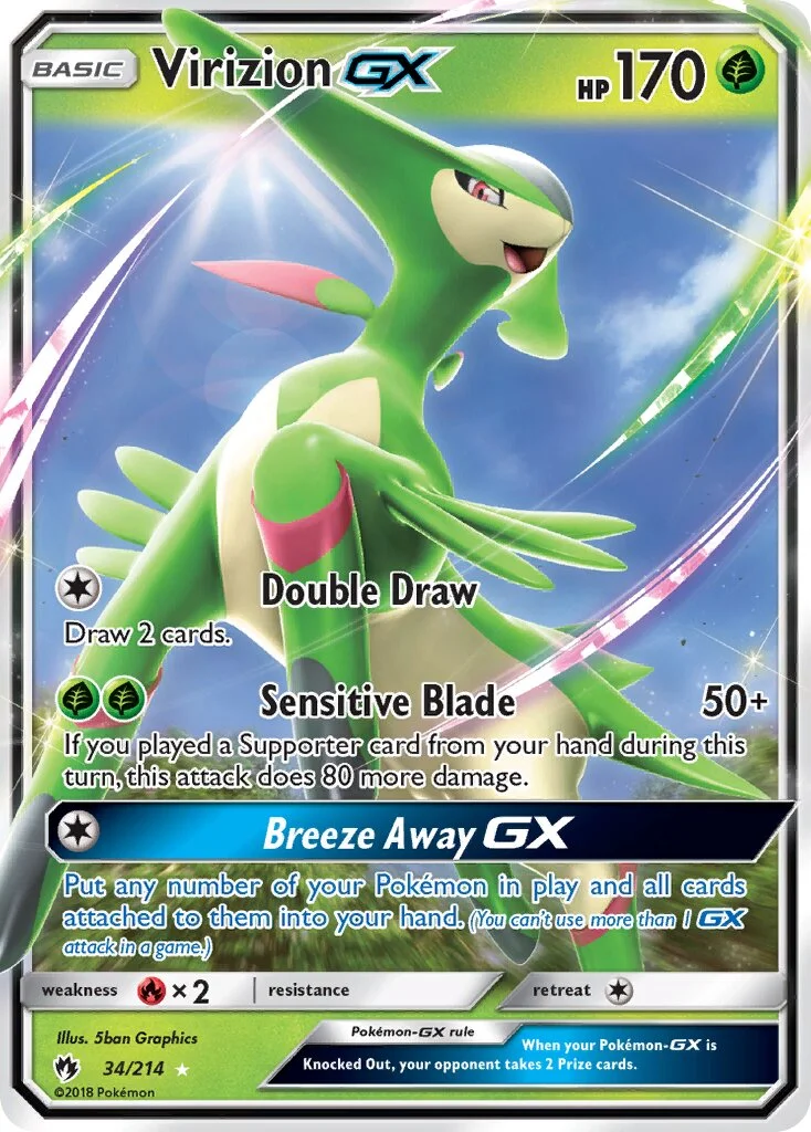 Virizion-GX 「LOT 34/214」「EN」