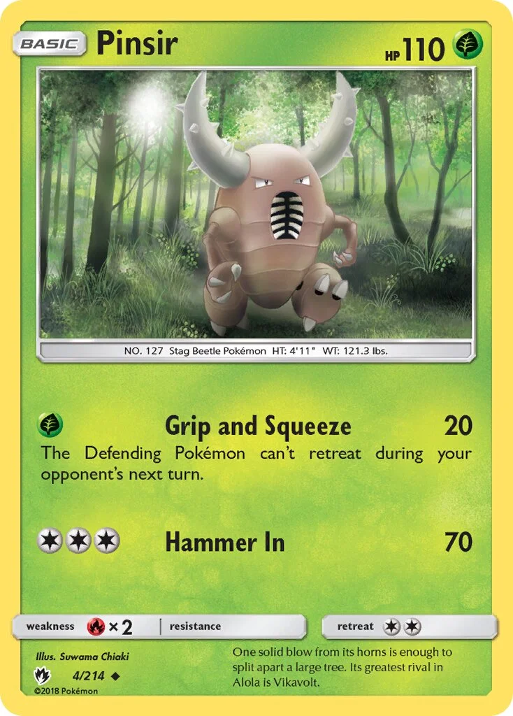 Pinsir 「LOT 4/214」「EN」