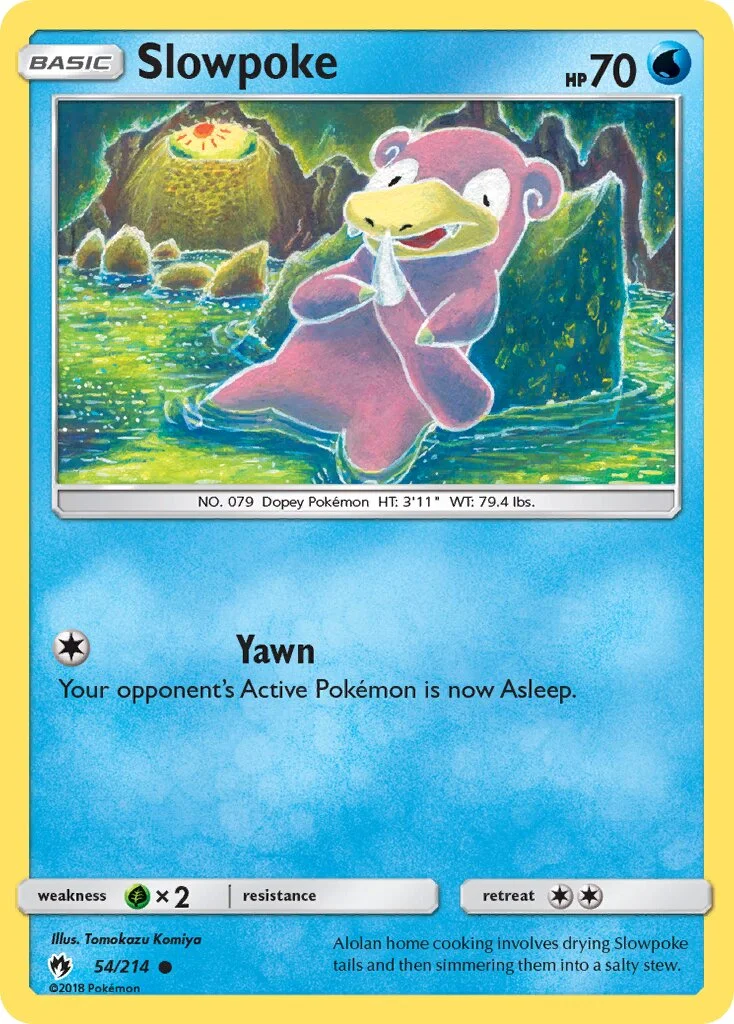 Slowpoke 「LOT 54/214」「EN」