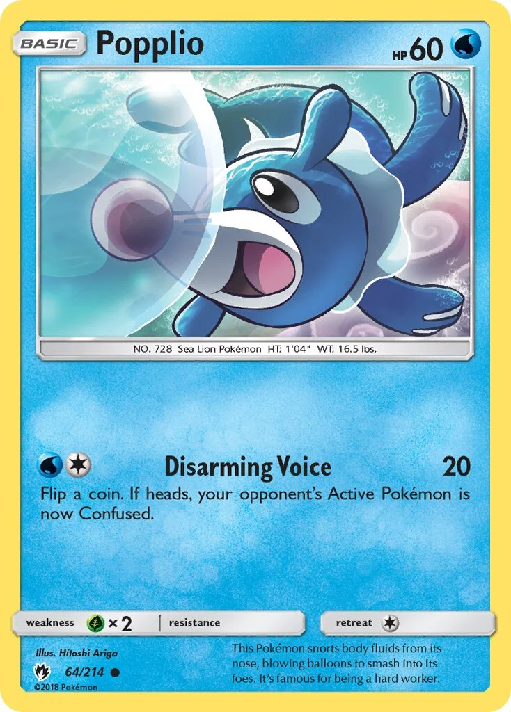 Popplio 「LOT 64/214」「EN」