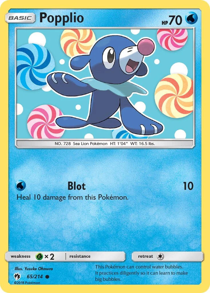 Popplio 「LOT 65/214」「EN」