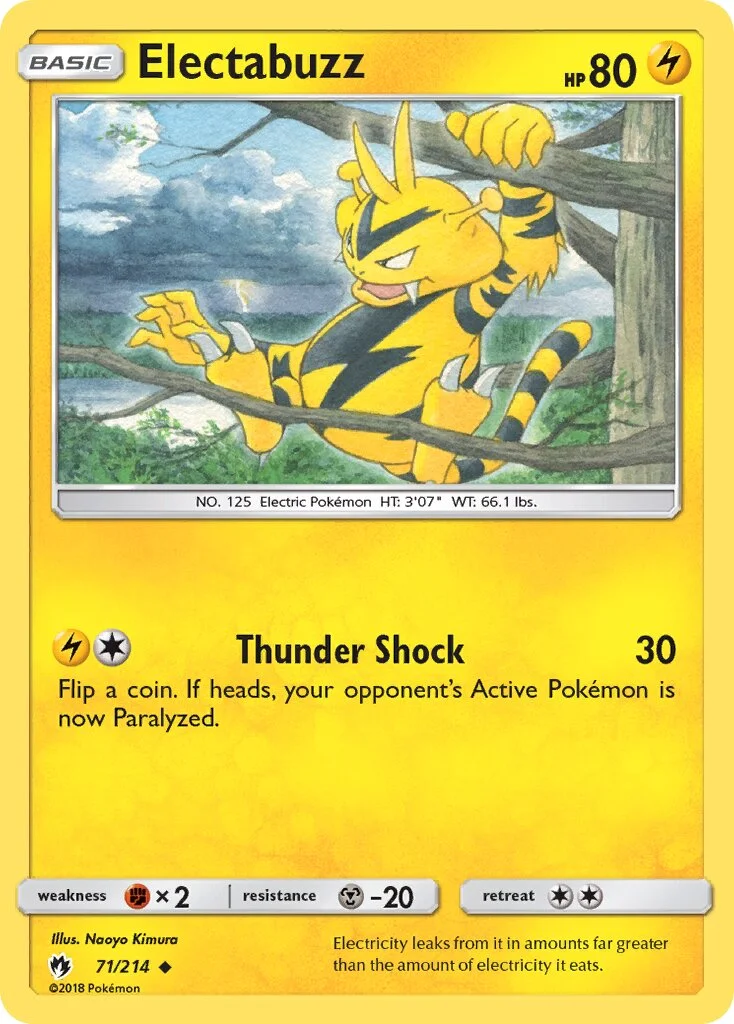 Electabuzz 「LOT 71/214」「EN」
