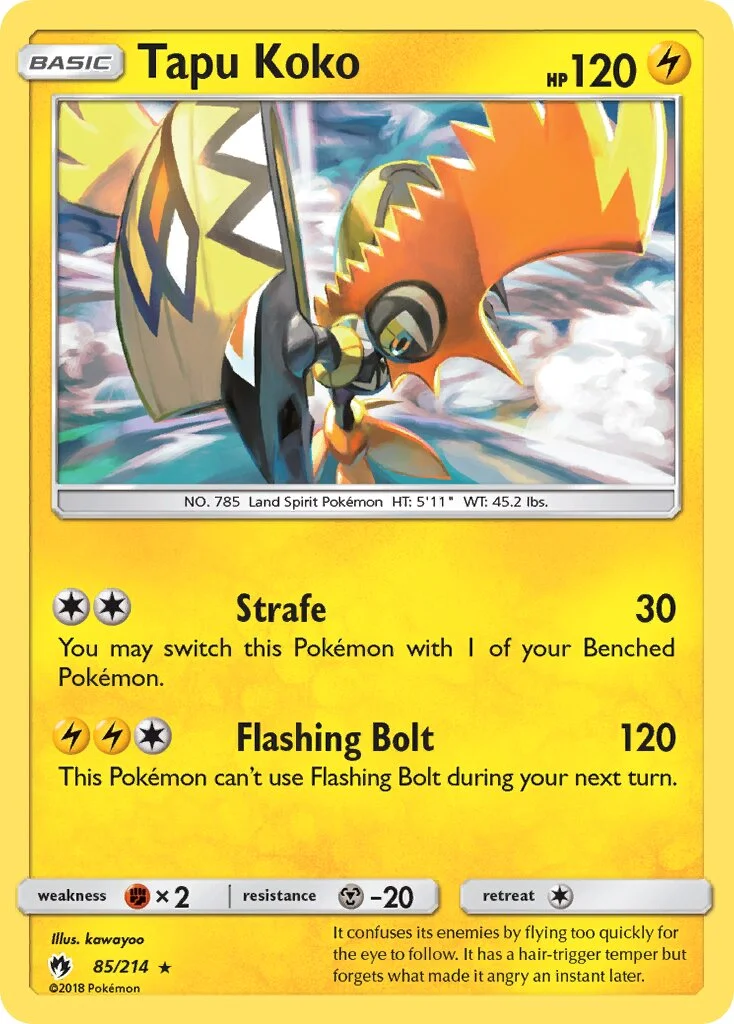 Tapu Koko 「LOT 85/214」「EN」