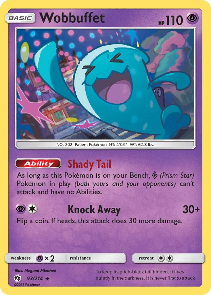 Wobbuffet 「LOT 93/214」「EN」