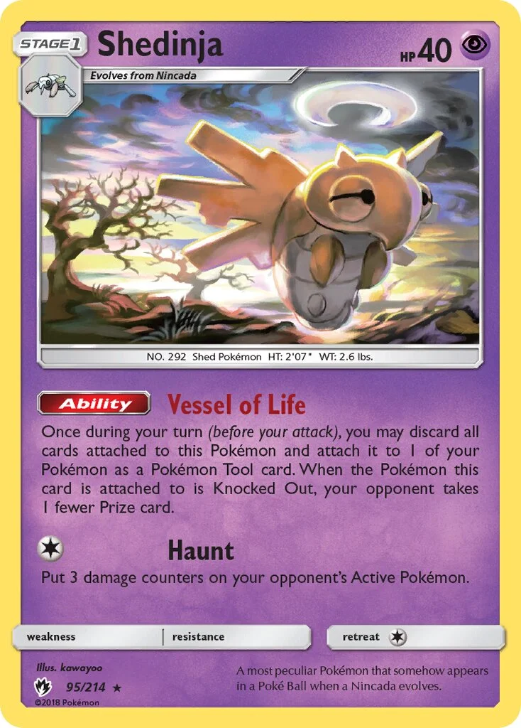Shedinja 「LOT 95/214」「EN」