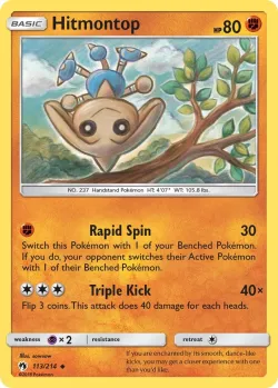 Hitmontop #113/214 · Pokémon