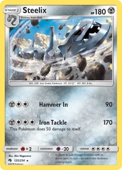 Steelix #125/214 · Pokémon