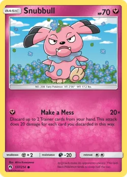 Snubbull #137/214 · Pokémon