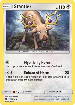 Stantler #156/214 · Pokémon