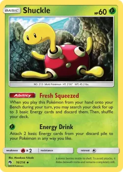 Shuckle #16/214 · Pokémon