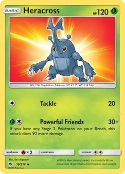 Heracross #18/214 · Pokémon