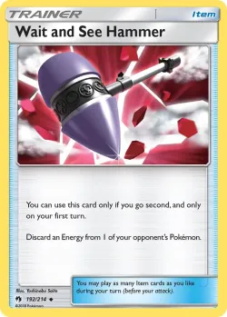 Wait and See Hammer #192/214 · Pokémon