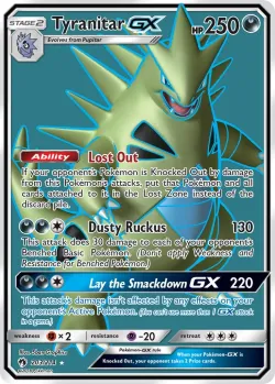Tyranitar-GX #203/214 · Pokémon