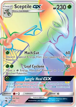 Sceptile-GX 「LOT 216/214」「EN」