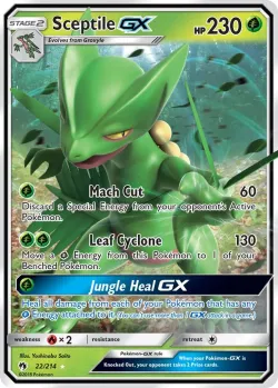 Sceptile-GX [LOT 22/214]