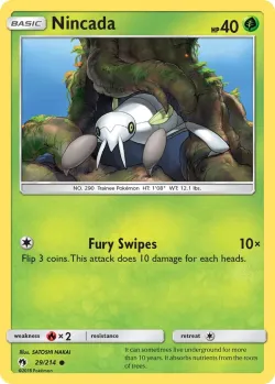 Nincada #29/214 · Pokémon
