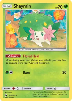 Shaymin #33/214 · Pokémon