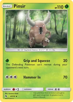 Pinsir #4/214 · Pokémon