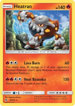 Heatran #48/214 · Pokémon