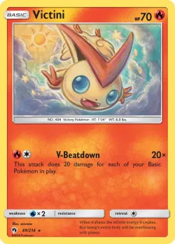 Victini #49/214 · Pokémon