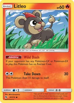 Litleo #50/214 · Pokémon