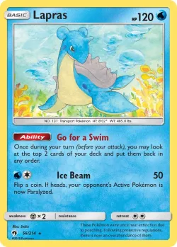 Lapras #56/214 · Pokémon
