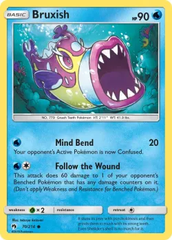 Bruxish #70/214 · Pokémon