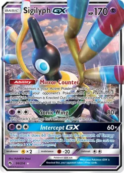 Sigilyph-GX #98/214 · Pokémon
