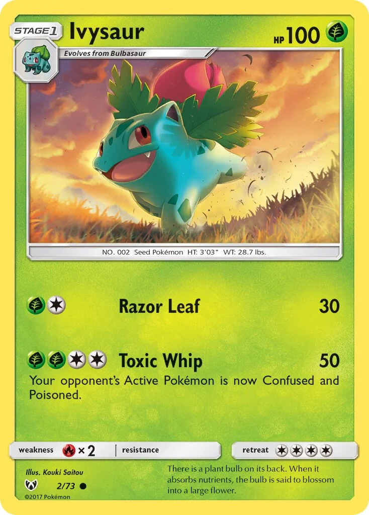 Ivysaur 「SLG 2/73」「EN」