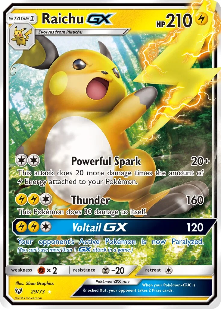 Raichu-GX 「SLG 29/73」「EN」