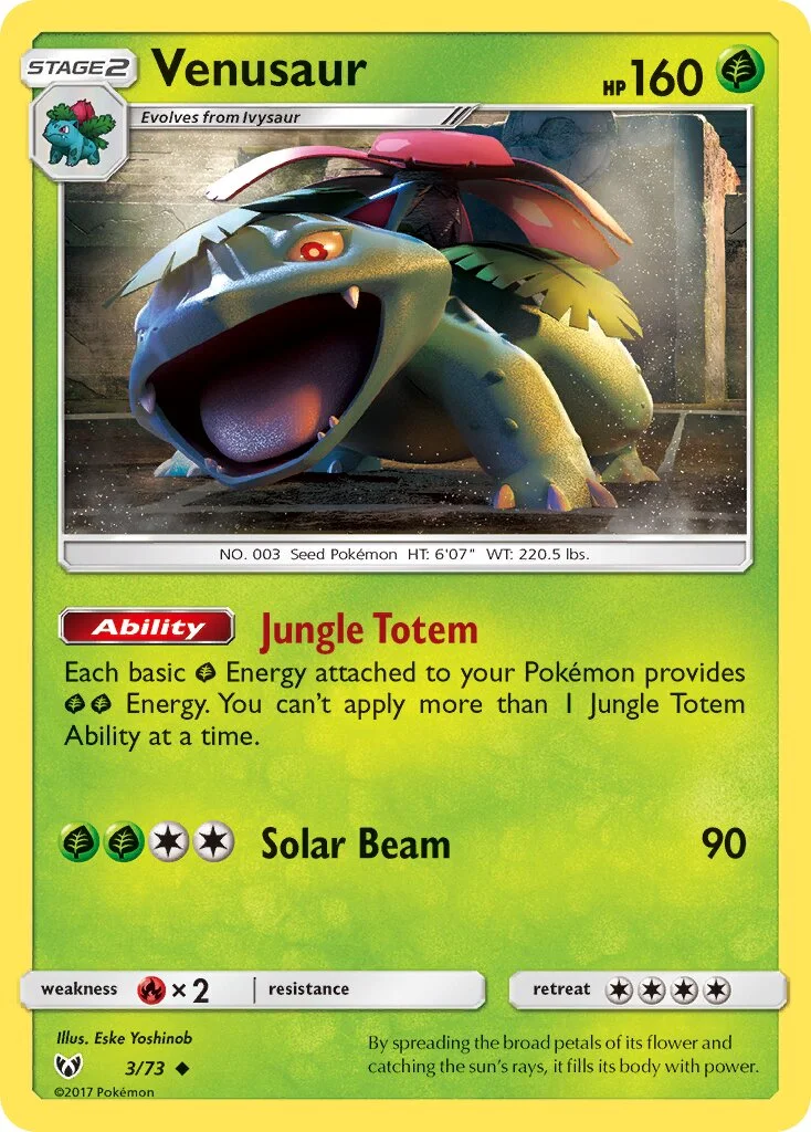 Venusaur 「SLG 3/73」「EN」
